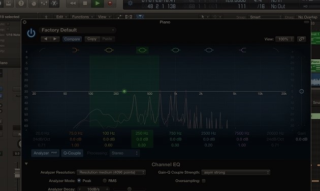 traitements, eq, dynamics, enregistrement